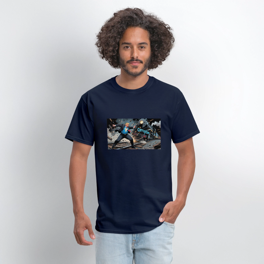 Men's T-Shirt | GILDAN 5000 - navy