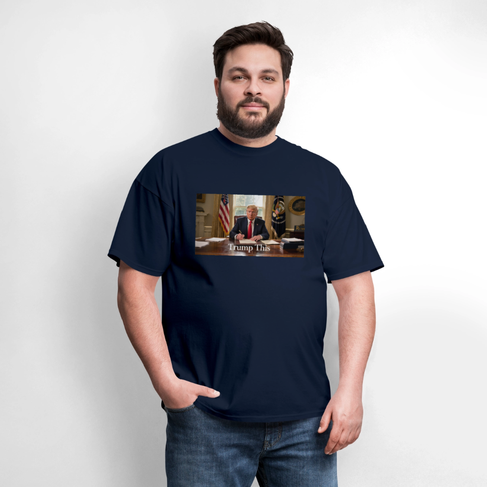Men's T-Shirt | GILDAN 5000 - navy
