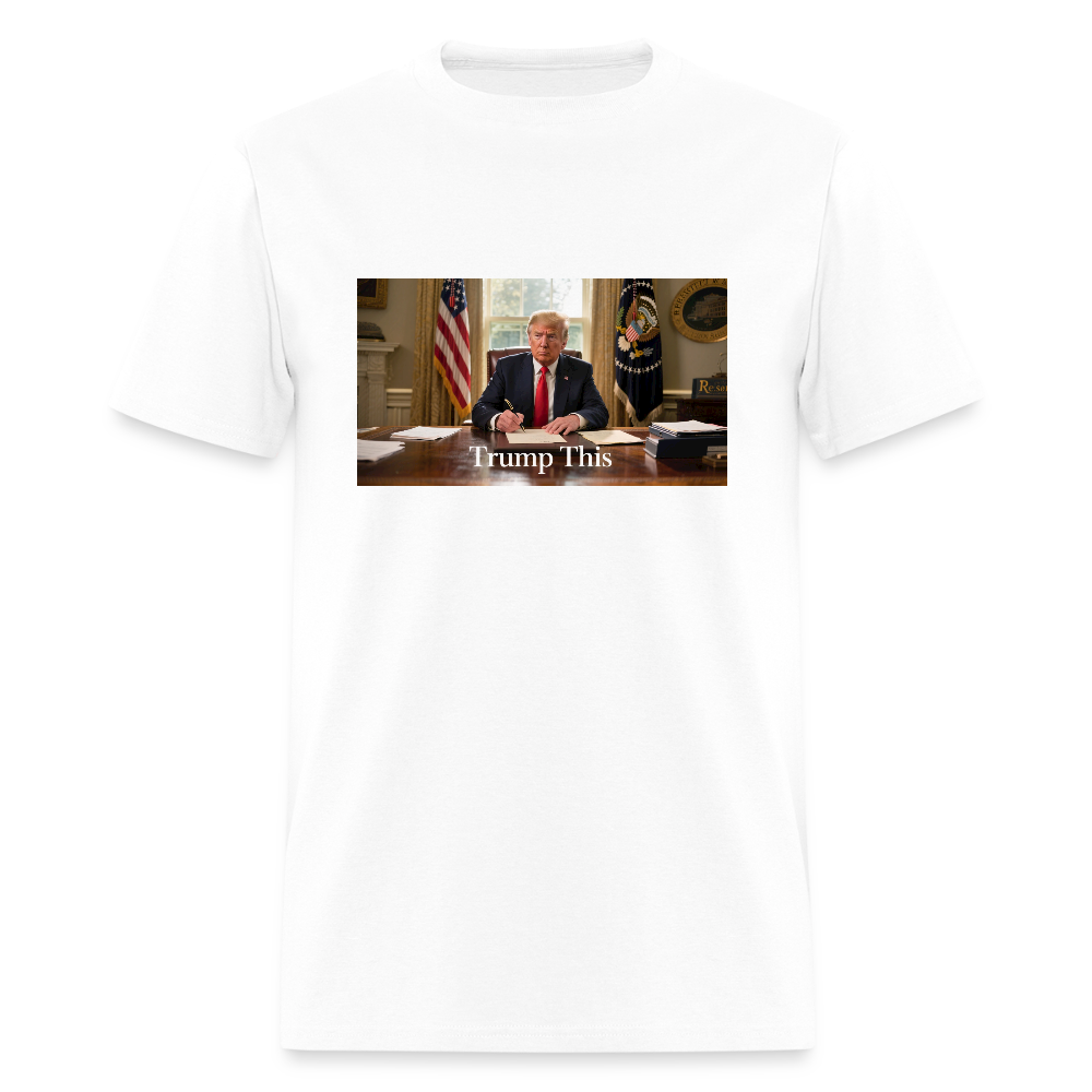 Men's T-Shirt | GILDAN 5000 - white