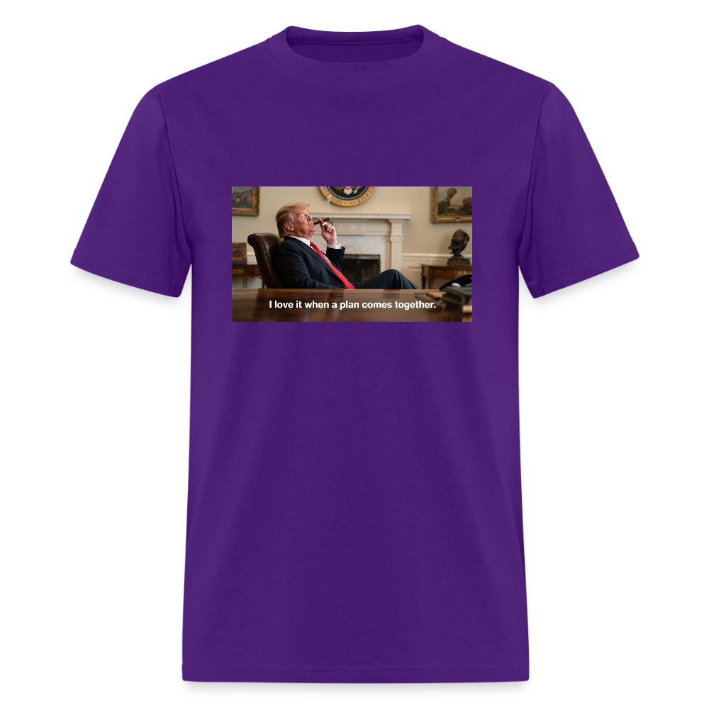Men's T-Shirt | GILDAN 5000 - purple