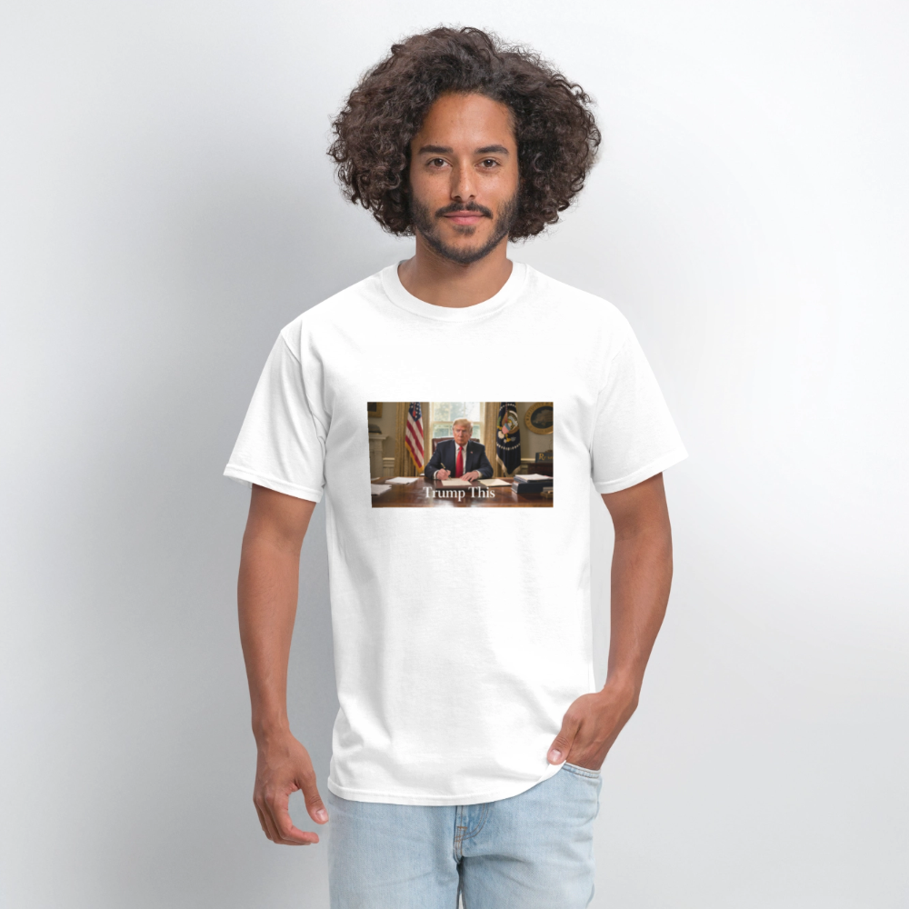Men's T-Shirt | GILDAN 5000 - white