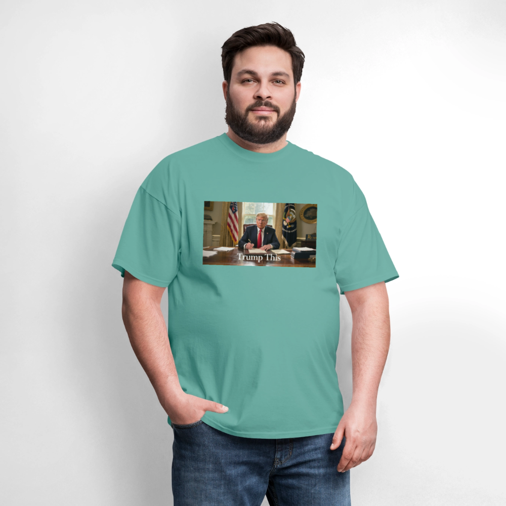 Men's T-Shirt | GILDAN 5000 - aquatic