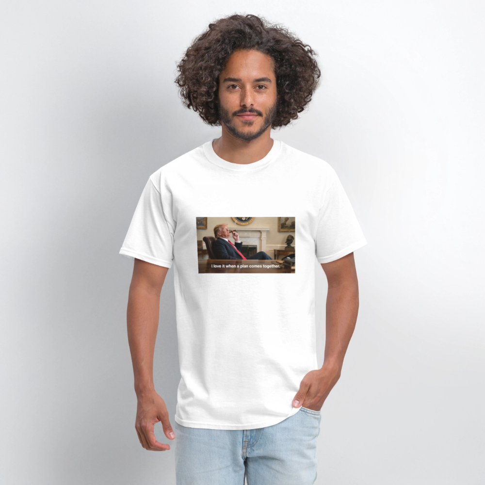 Men's T-Shirt | GILDAN 5000 - white