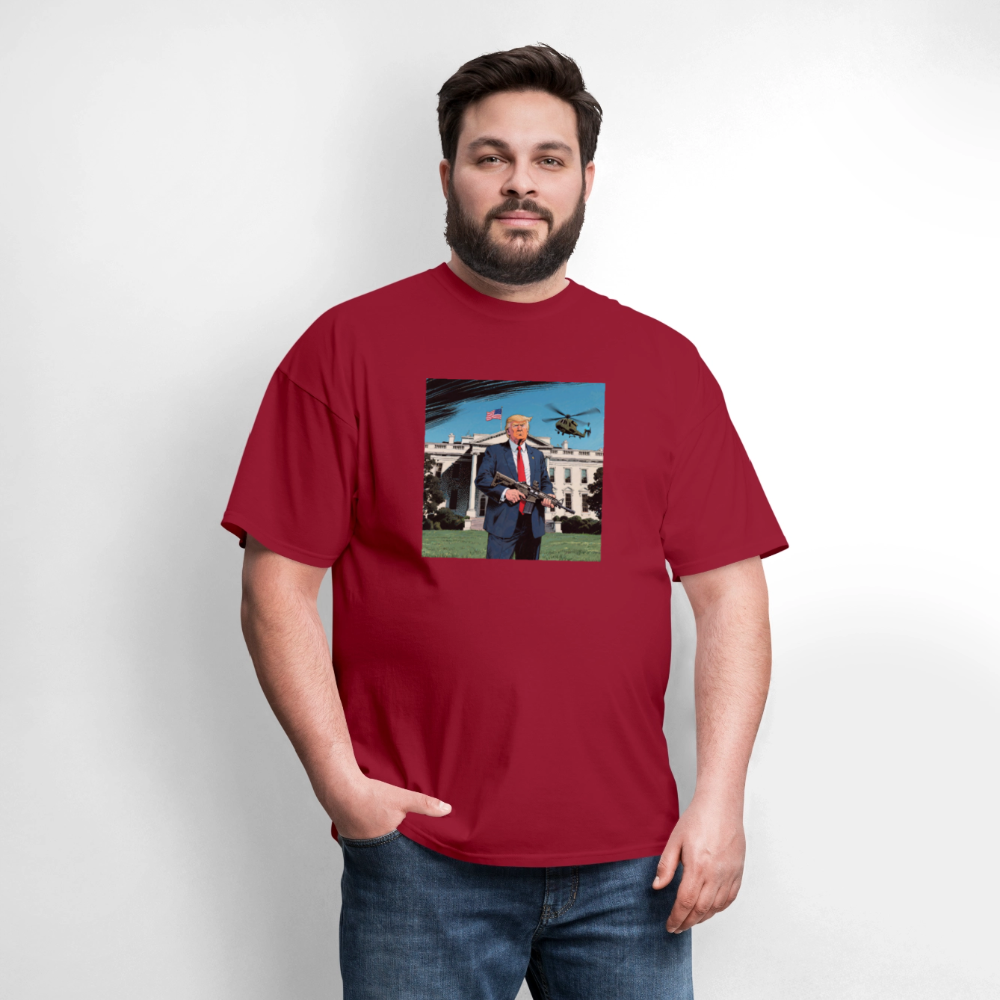 Men's T-Shirt | GILDAN 5000 - dark red
