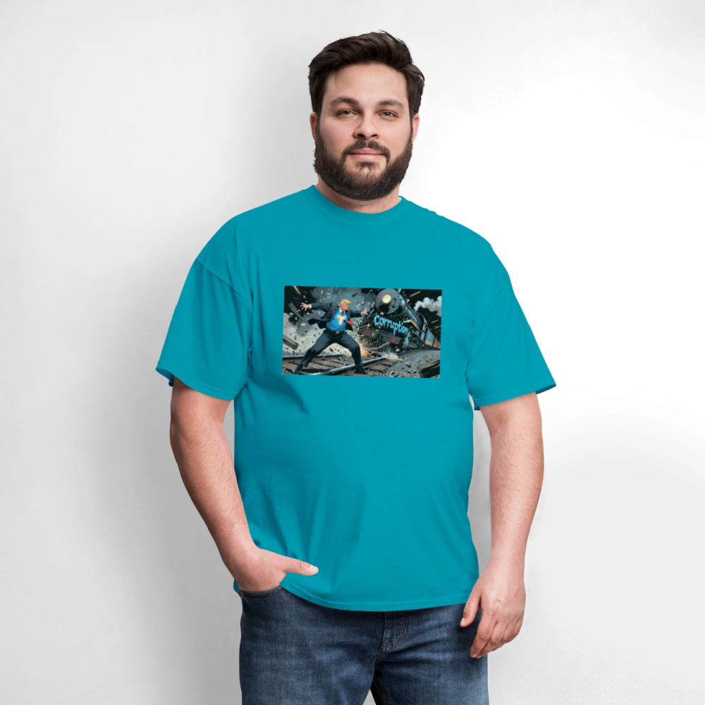 Men's T-Shirt | GILDAN 5000 - turquoise
