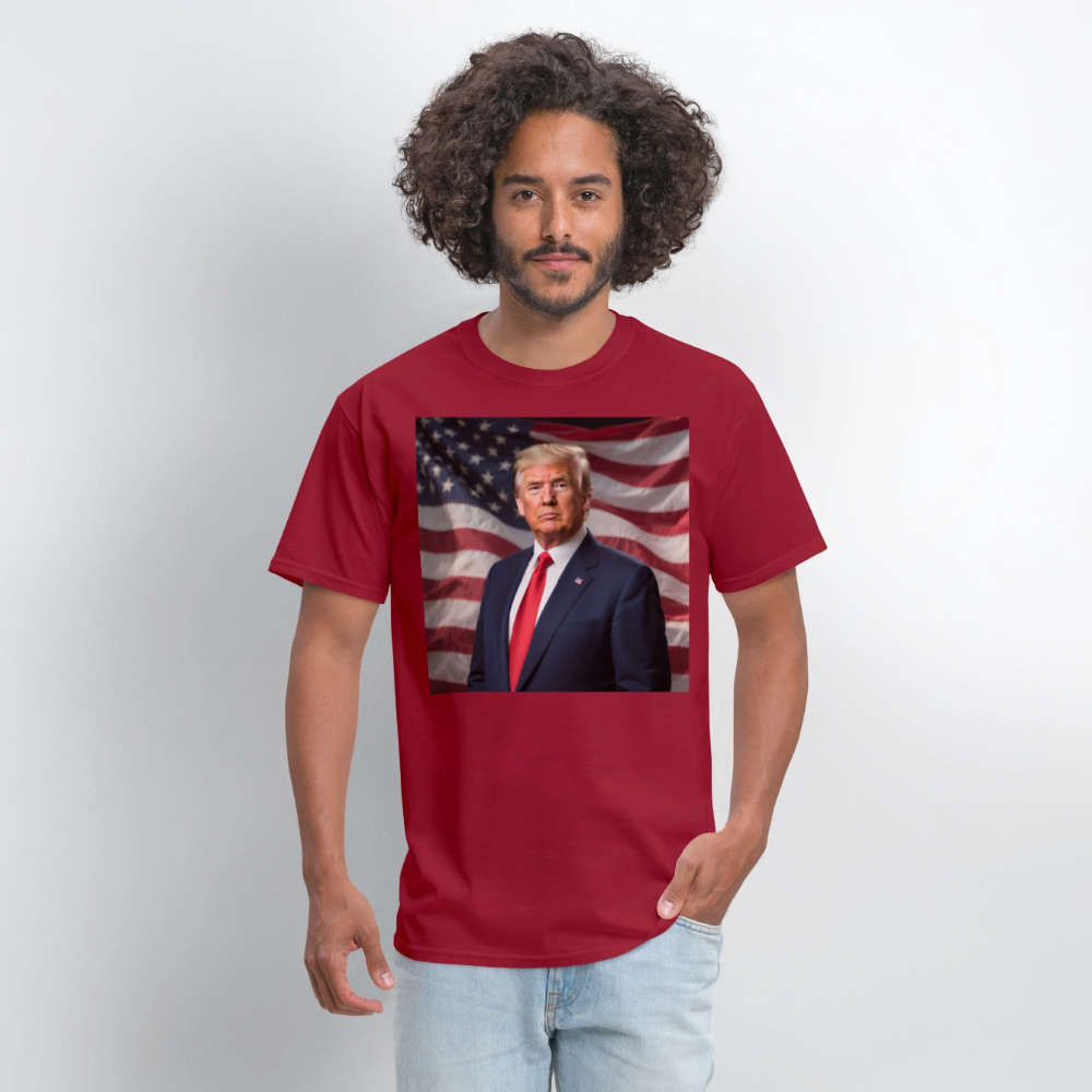 Men's T-Shirt | GILDAN 5000 - dark red