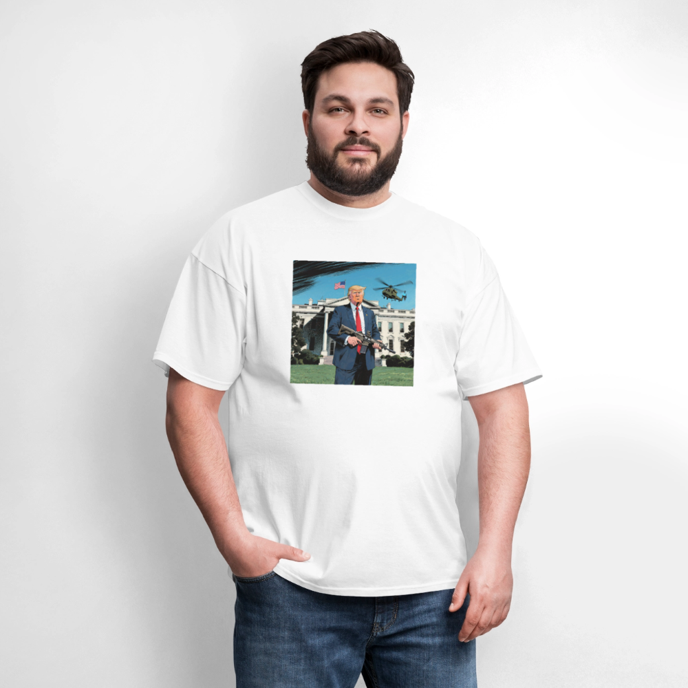 Men's T-Shirt | GILDAN 5000 - white