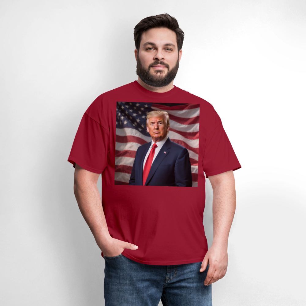 Men's T-Shirt | GILDAN 5000 - dark red