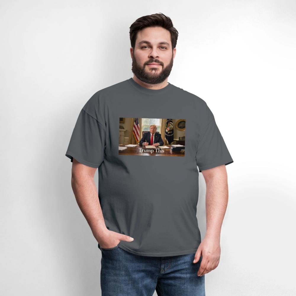 Men's T-Shirt | GILDAN 5000 - charcoal