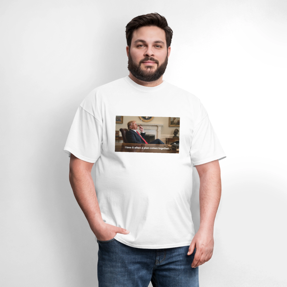 Men's T-Shirt | GILDAN 5000 - white