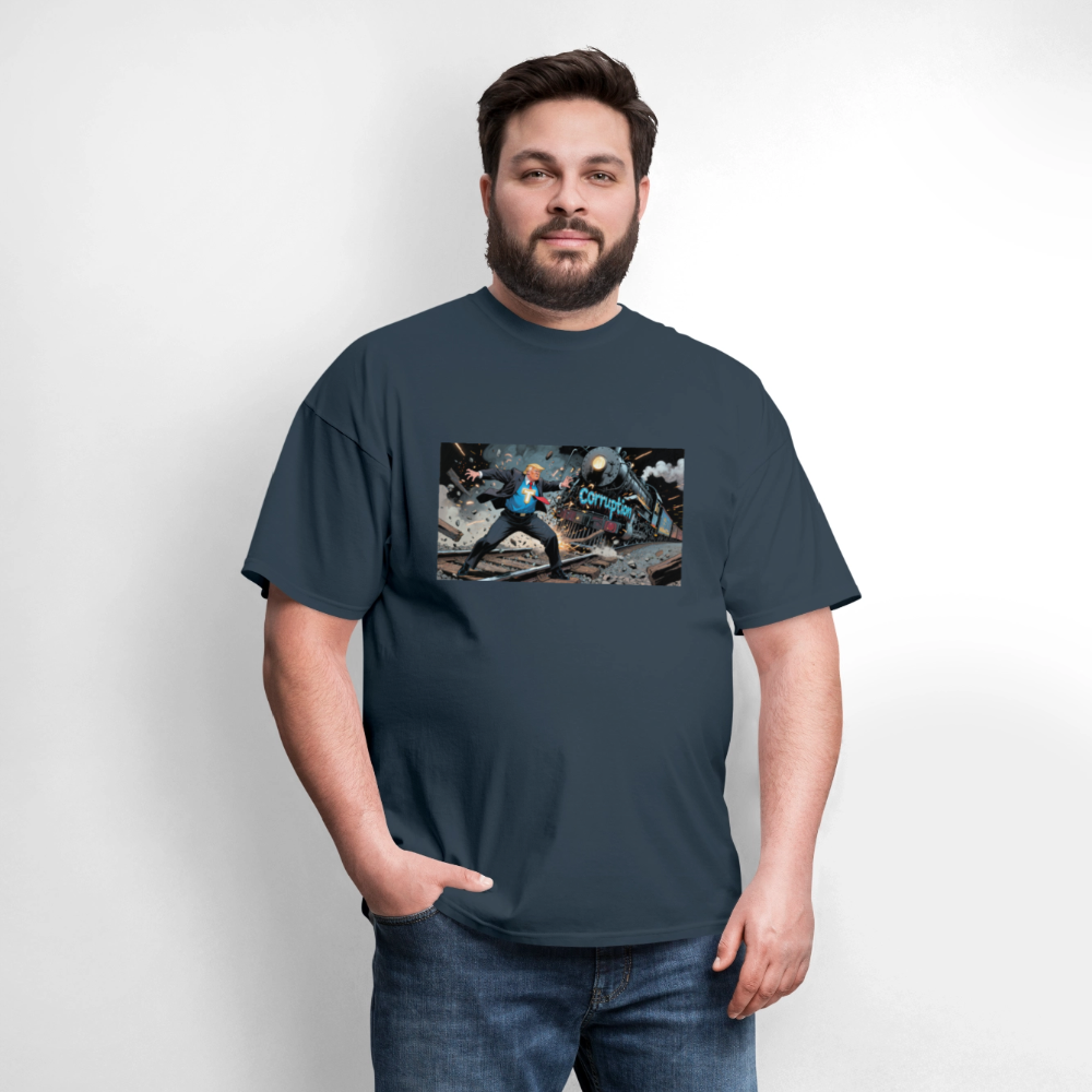 Men's T-Shirt | GILDAN 5000 -  blue dusk