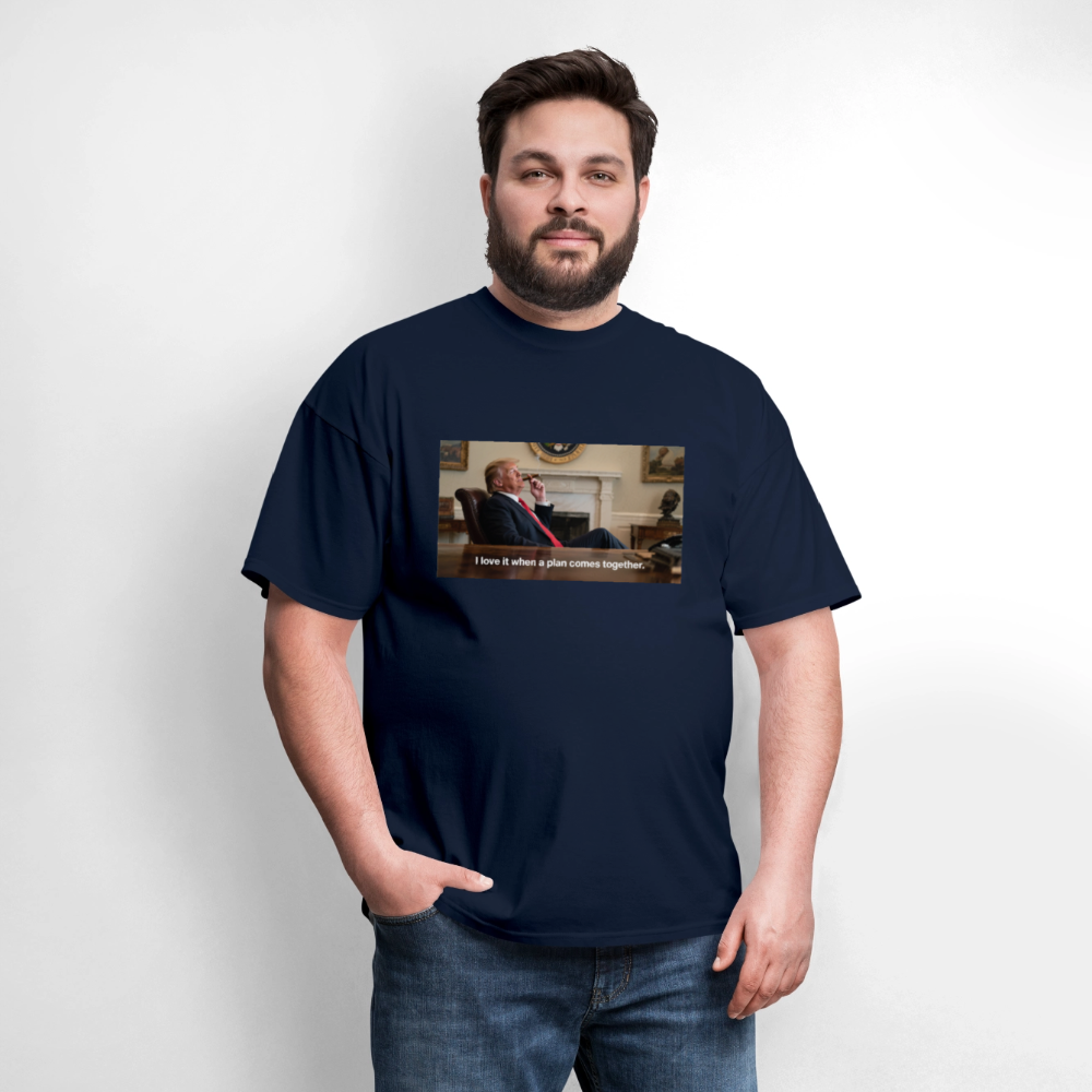 Men's T-Shirt | GILDAN 5000 - navy