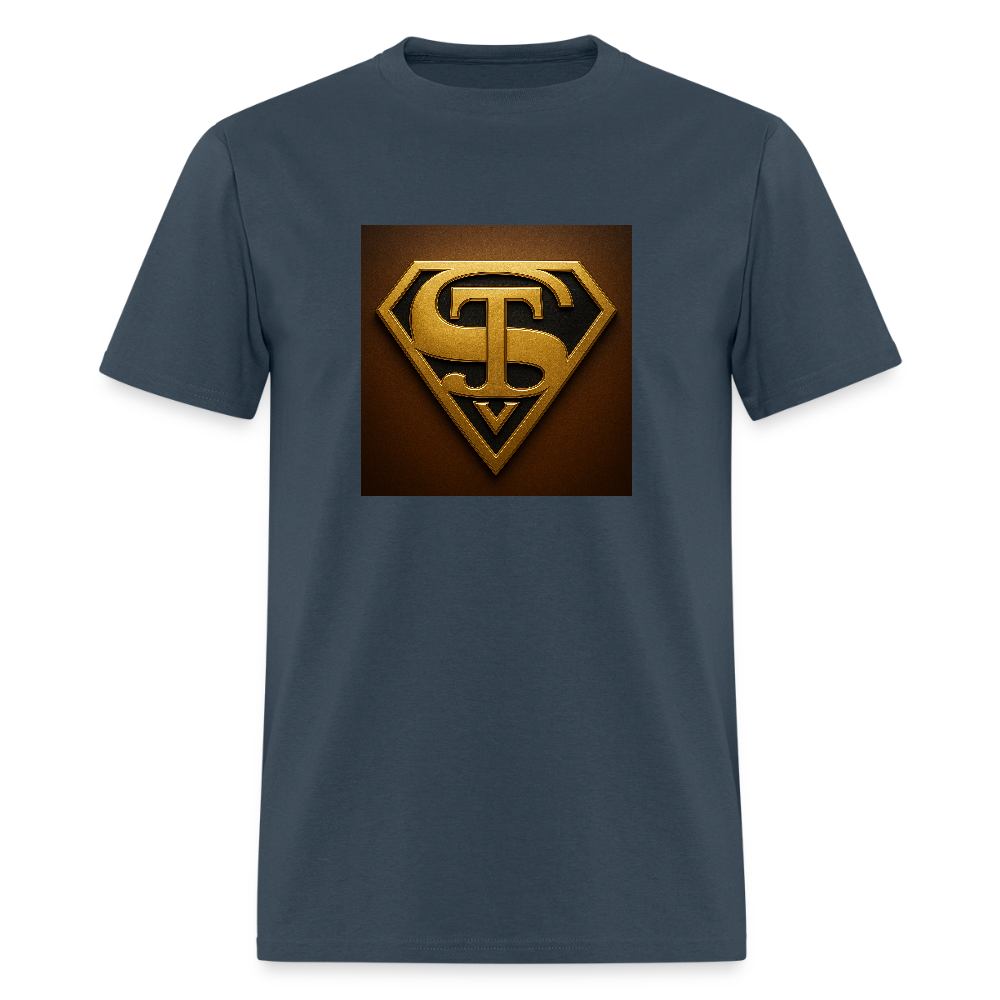 Men's T-Shirt | GILDAN 5000 -  blue dusk