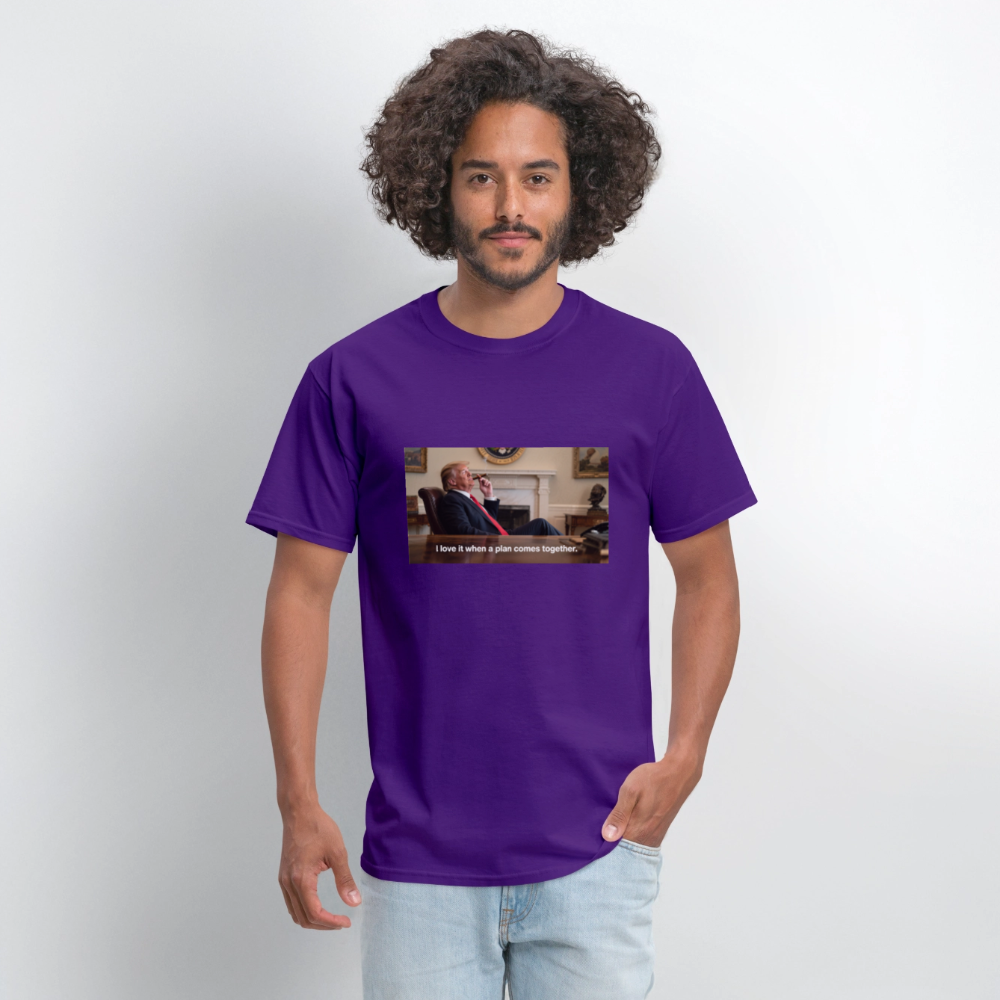 Men's T-Shirt | GILDAN 5000 - purple